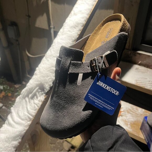Grey Birkenstock size 11 in men / women size 9.5 main image 4